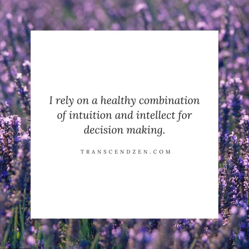 Affirmations For Intuition And Decision Making 56