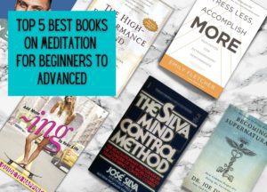 Top 5 meditation books on flat surface
