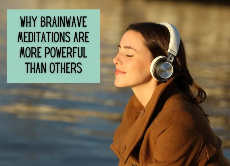 woman-meditating-with-headphones-near-water