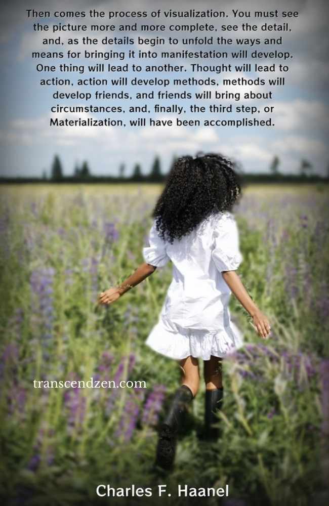 girl running in field charles hannel quote