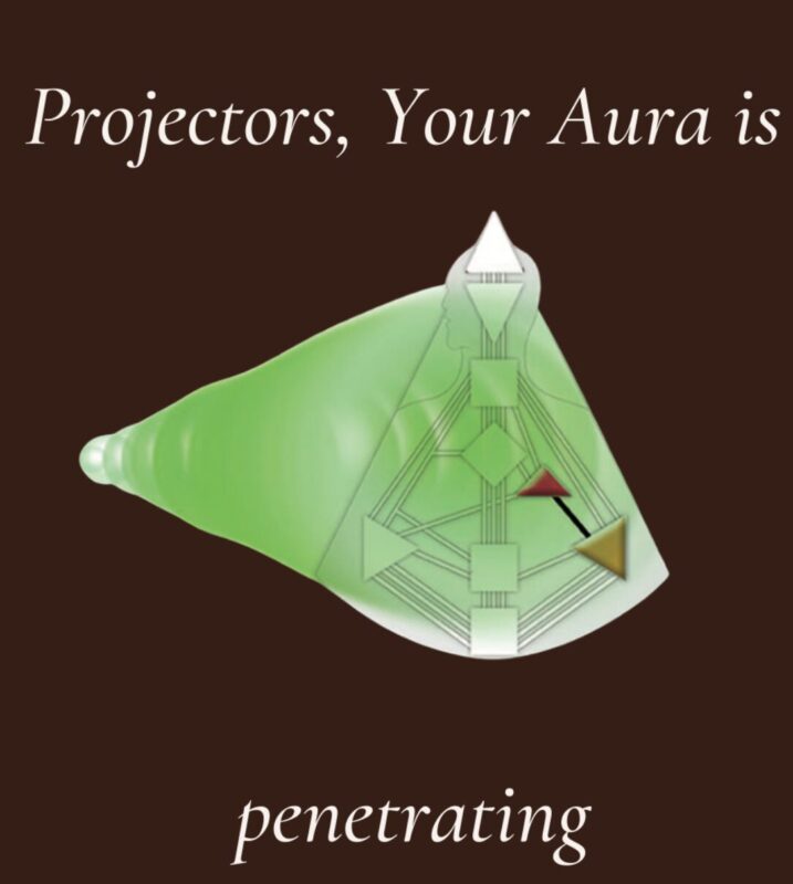 Human Design Projector's aura
