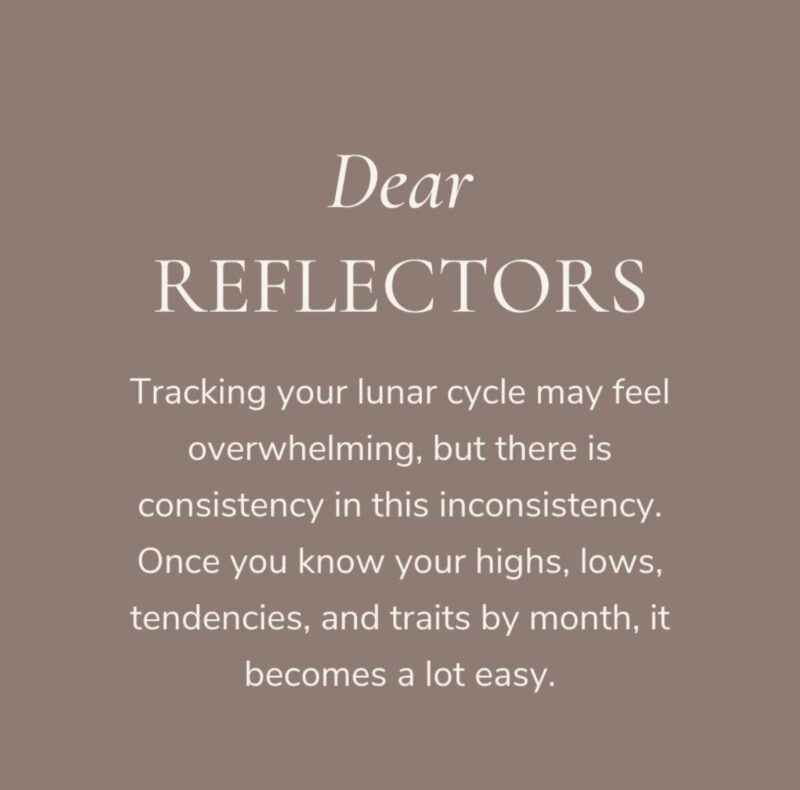 Reflector strategy is to wait for a lunar cycle for big decisions