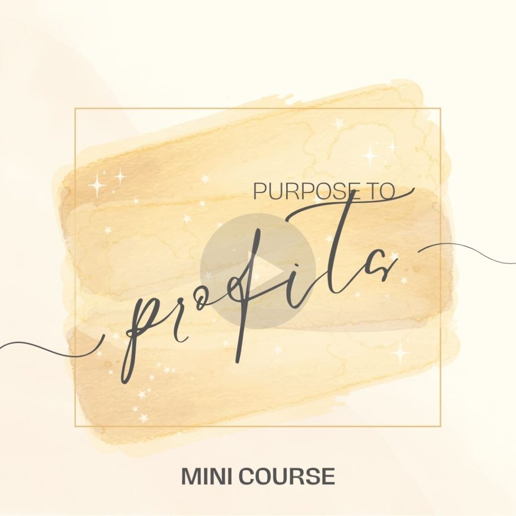 purpose by design mini course