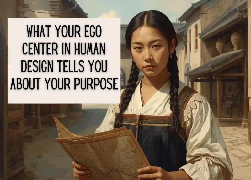 Driven girl medieval purpose humandesign